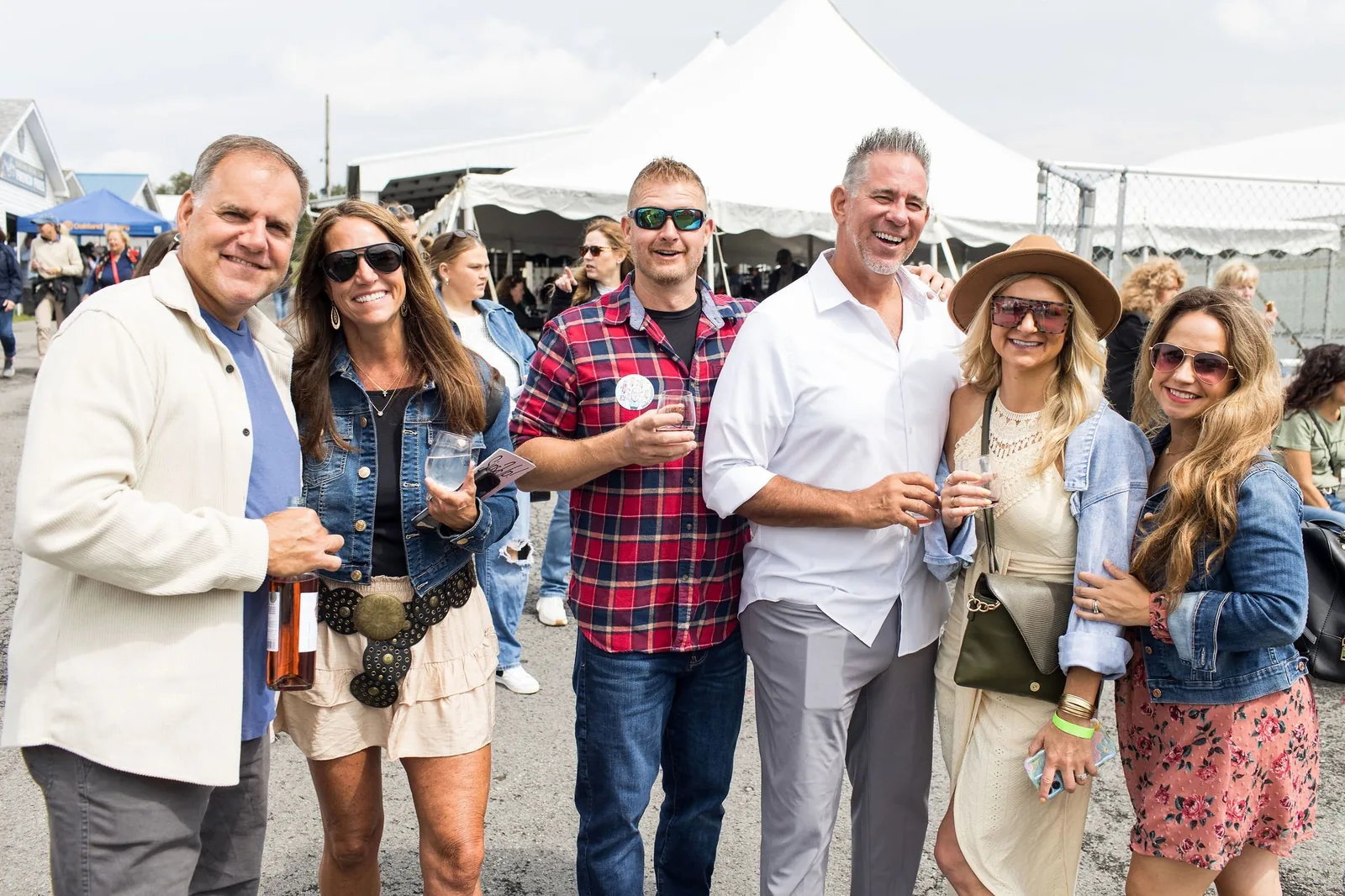 22nd Annual Deep Creek Lake Art & Wine Festival in McHenry, MD - food and drink stalls and crowds (photo 2 of 4)