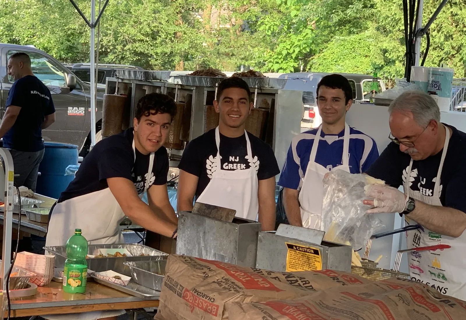 A Taste of Greece in Westfield , NJ - food and drink stalls and crowds (photo 2 of 4)