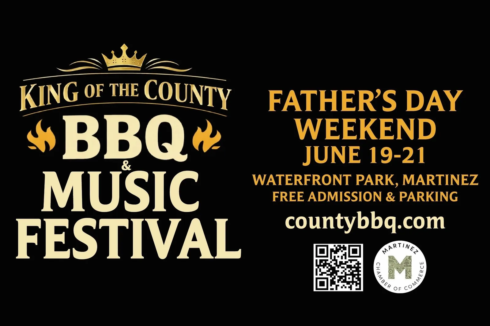 Annual King of the County BBQ Challenge & Music Festival in Martinez, CA - festival atmosphere (photo 1 of 4)