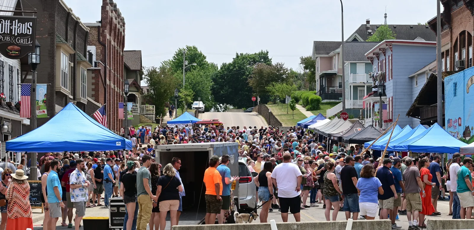 Beer, Bacon & Cheese Festival in New Glarus , WI - scenes from the festival weekend (photo 3 of 3)