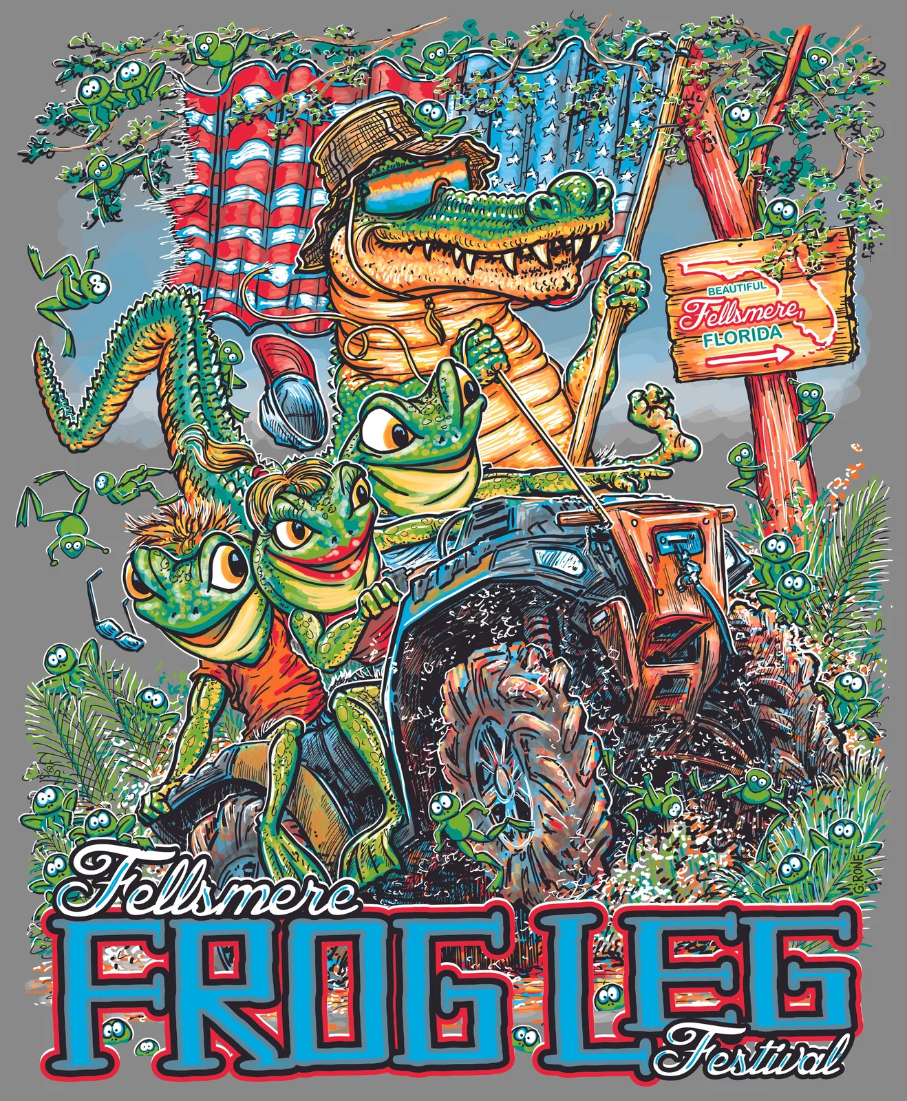 Frog Leg Festival in Fellsmere, FL - festival atmosphere (photo 1 of 4)