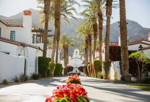 Greater Palm Springs Restaurant Week in Palm Springs, CA - food and drink stalls and crowds (photo 2 of 4)