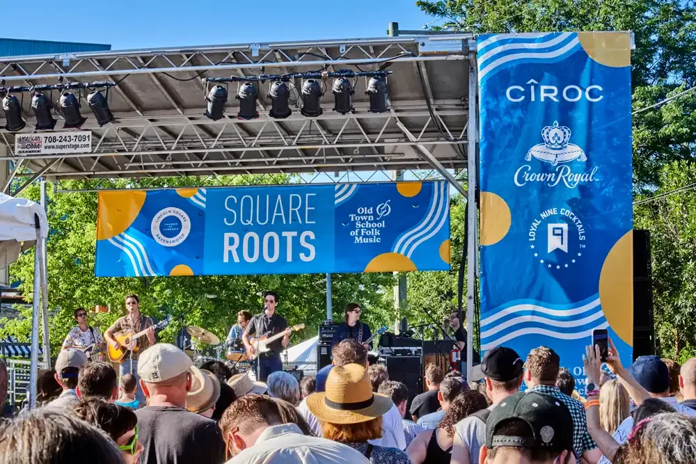 Square Roots Music, Craft Brew & Local Food Festival in Chicago , IL - festival atmosphere (photo 1 of 4)