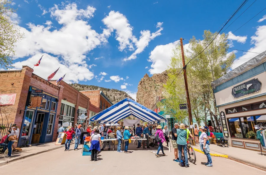 Taste of Creede in Creede, CO - festival atmosphere (photo 1 of 4)