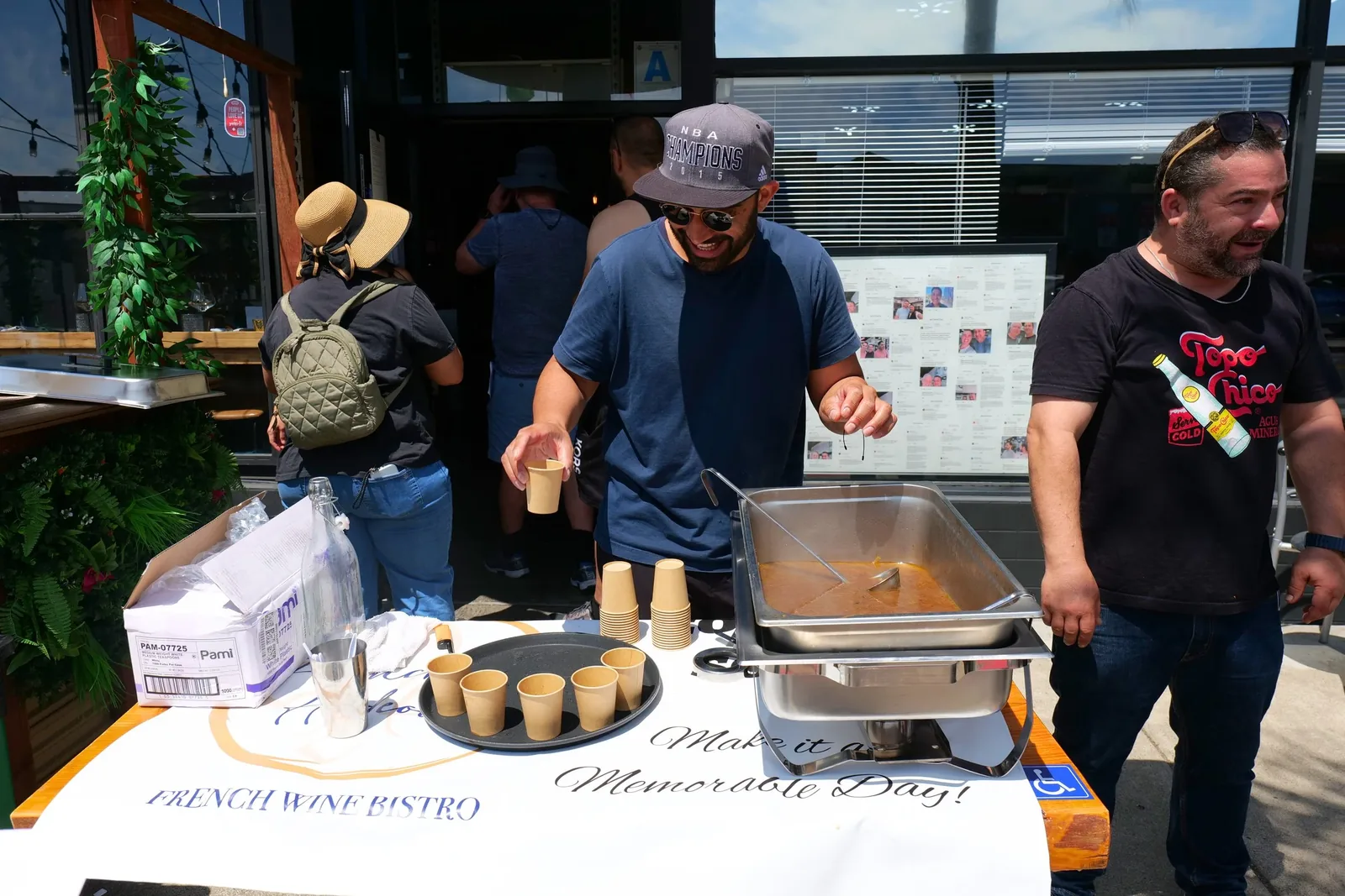 Taste of Hillcrest in San Diego , CA - food and drink stalls and crowds (photo 2 of 4)