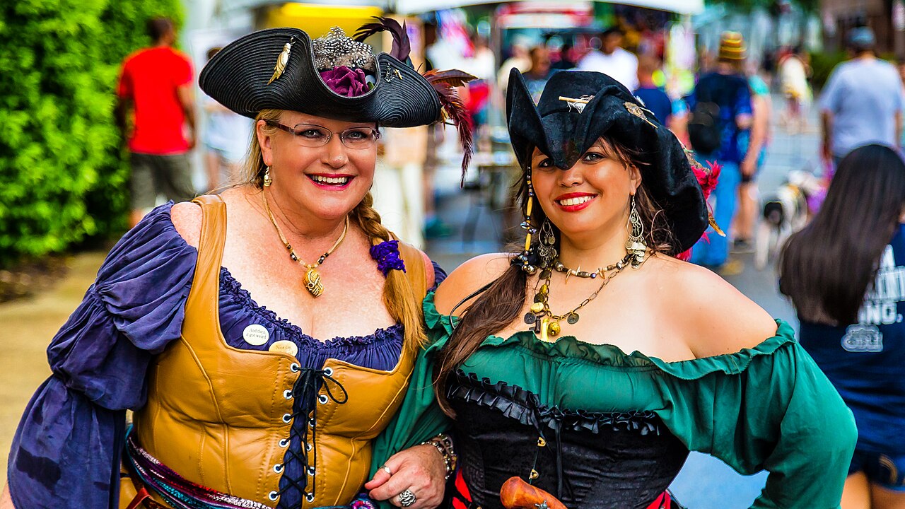 Scene from Blackbeard Pirate Festival