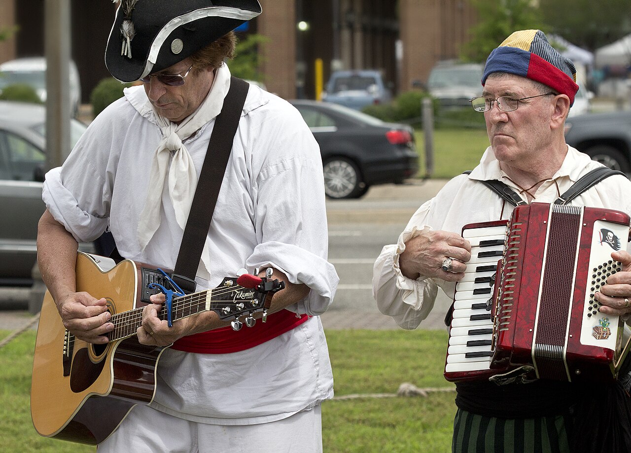 Scene from Blackbeard Pirate Festival