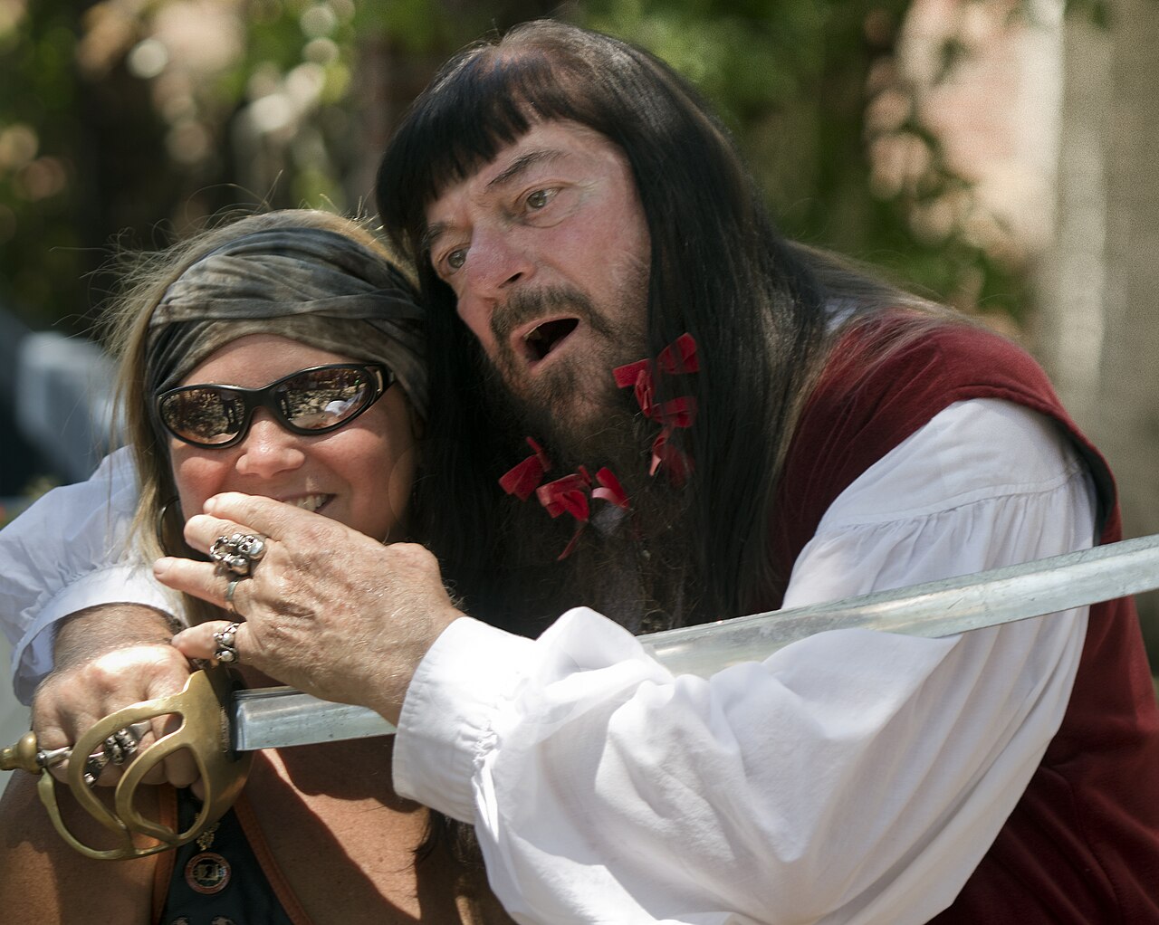 Scene from Blackbeard Pirate Festival