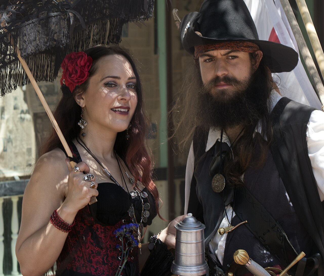 Scene from Blackbeard Pirate Festival