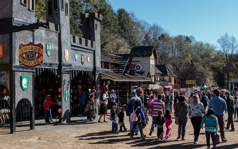 Scene from Carolina Renaissance Festival