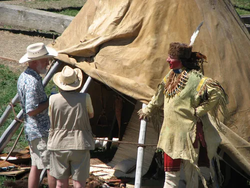 Fort Union Rendezvous in Williston, ND - sights around the faire (photo 4 of 6)