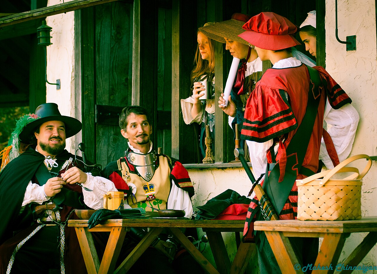 Scene from Louisiana Renaissance Festival