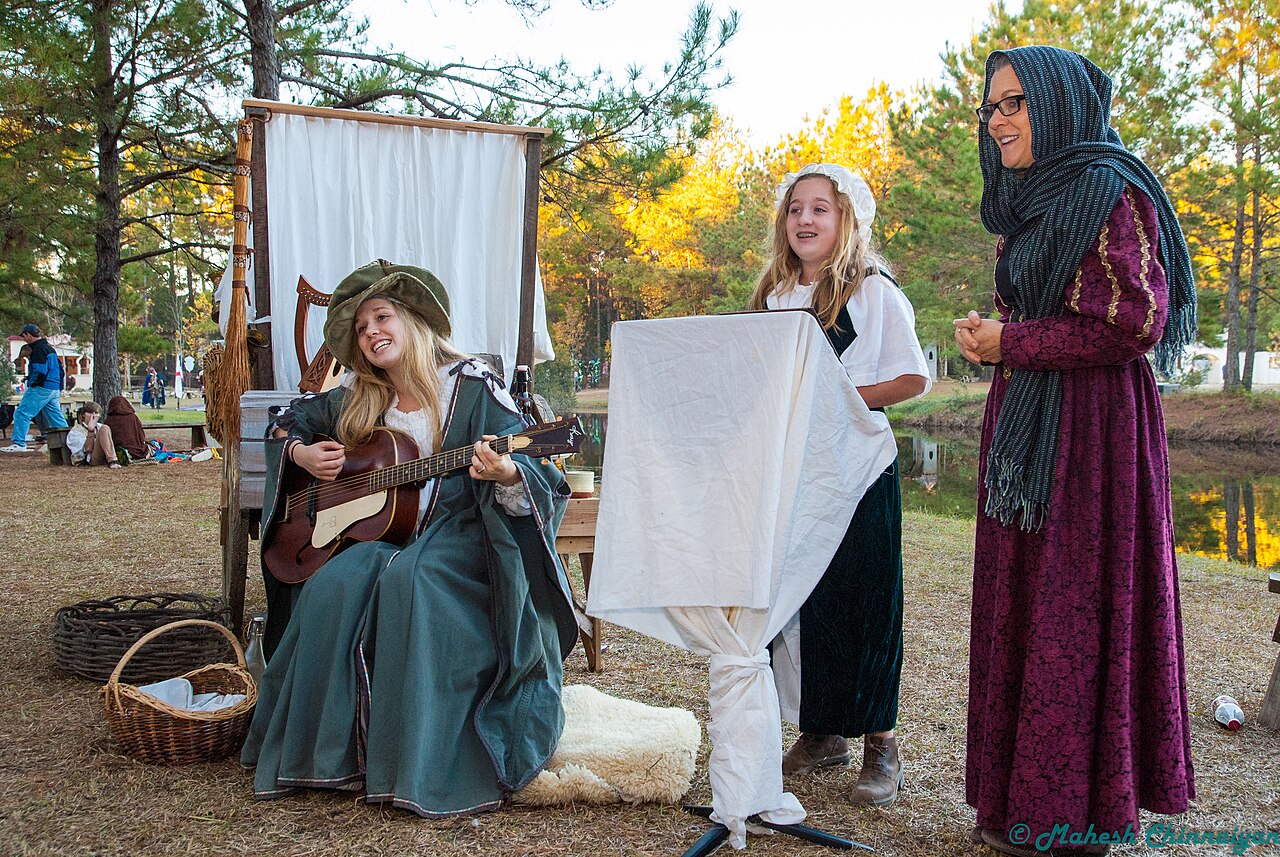 Scene from Louisiana Renaissance Festival