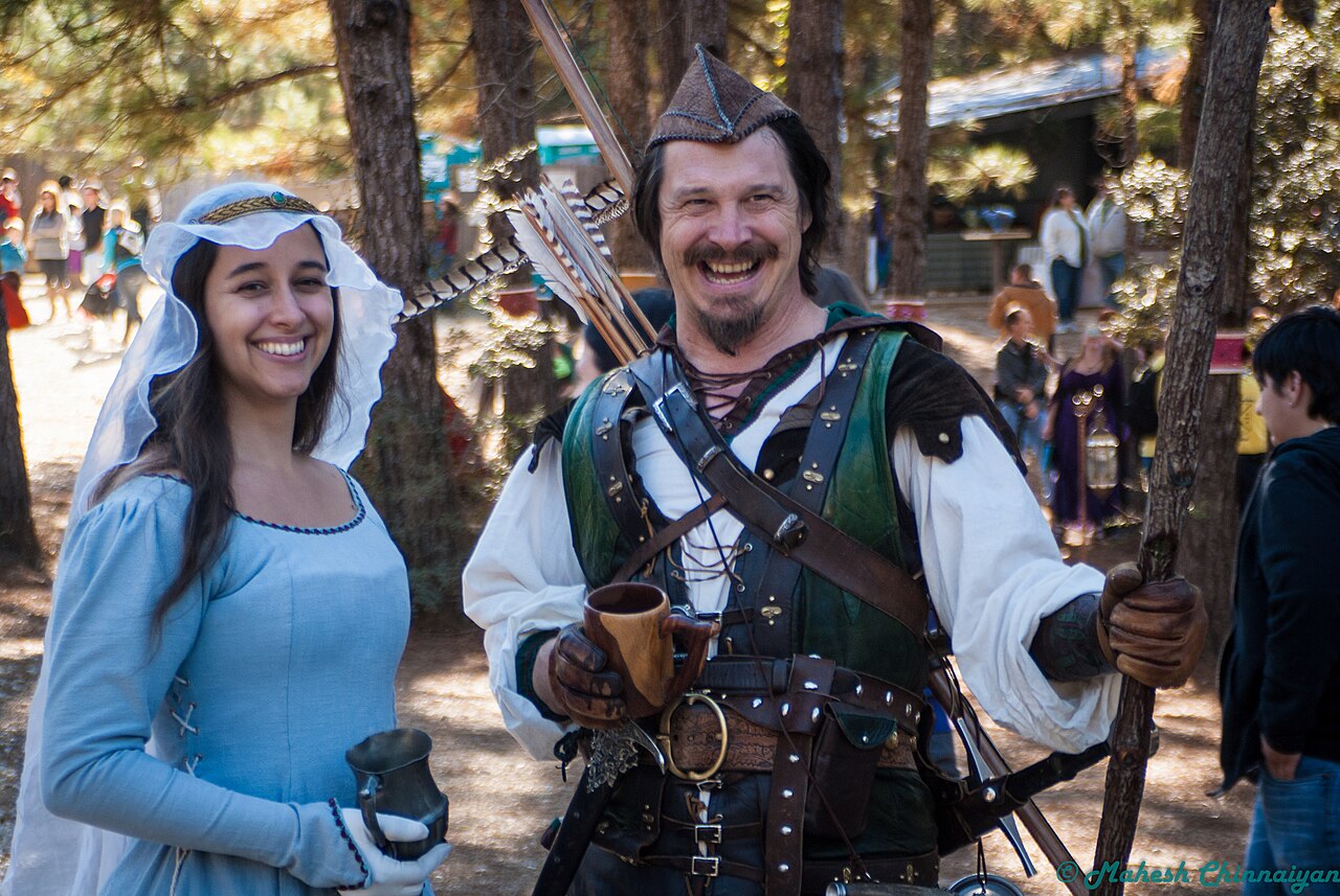 Scene from Louisiana Renaissance Festival