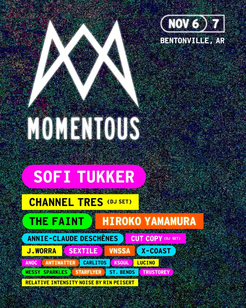 Momentous in Bentonville, AR - festival atmosphere