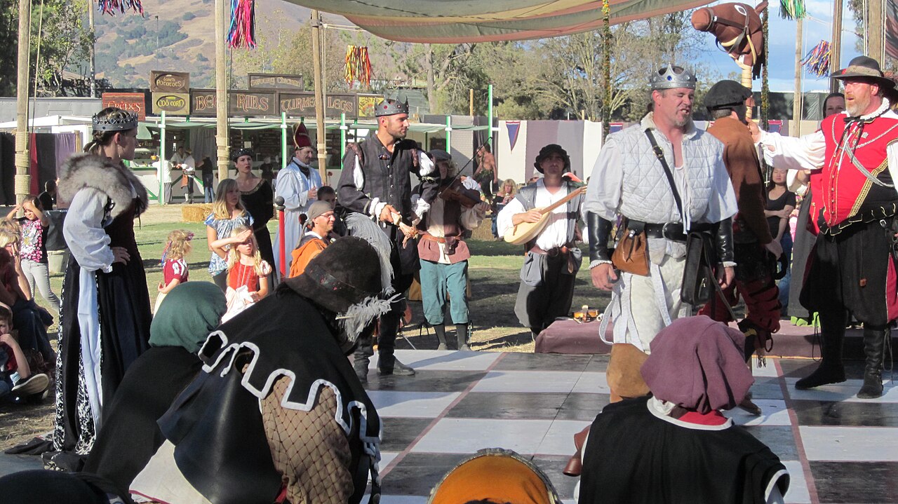 Scene from Northern California Renaissance Faire