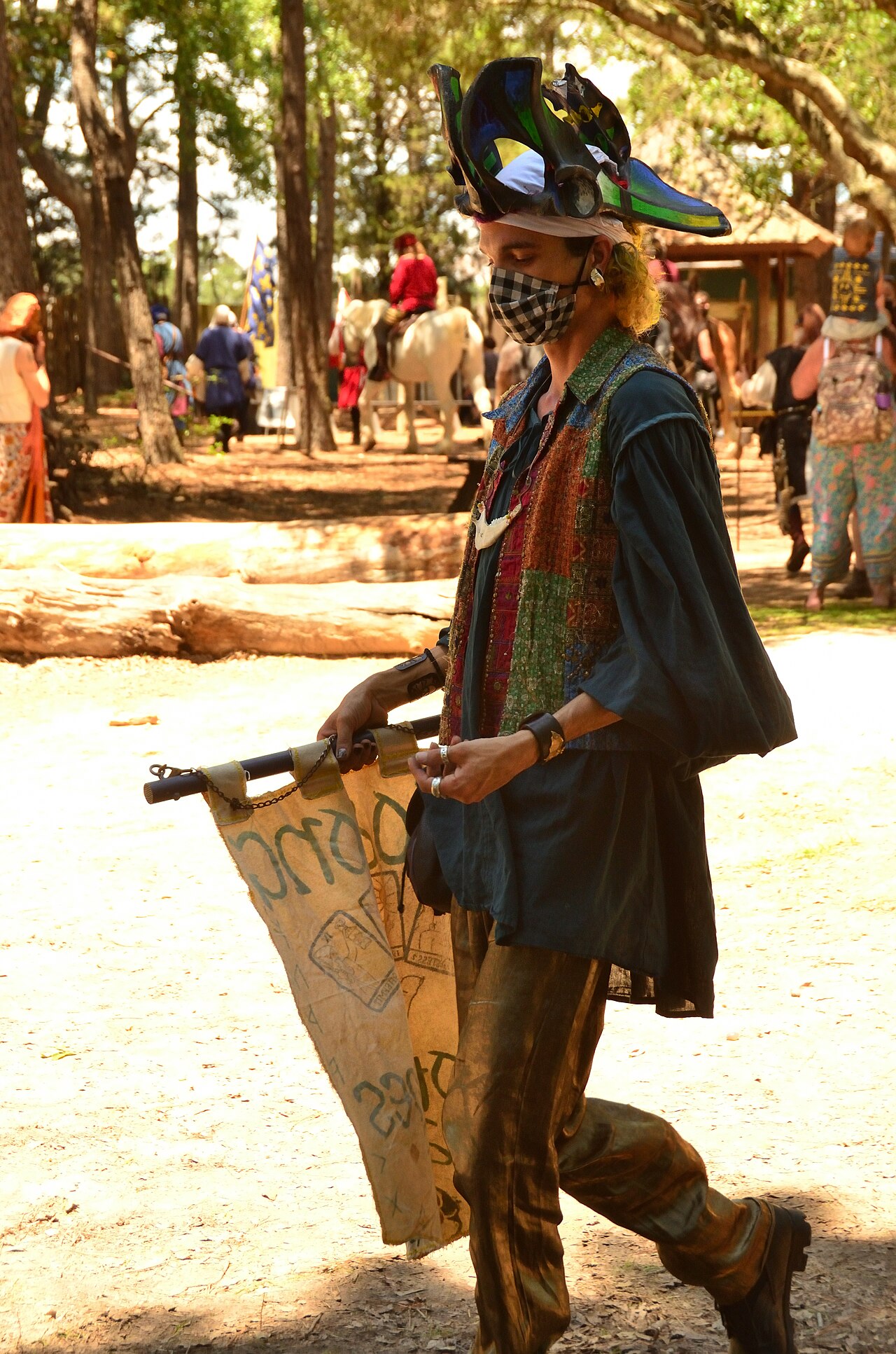 Scene from Sherwood Forest Faire