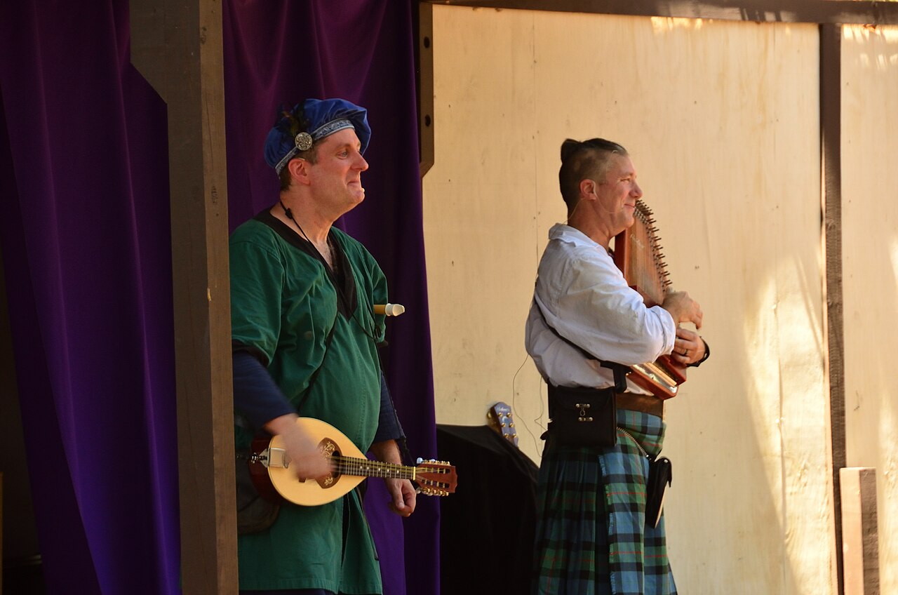 Scene from Sherwood Forest Faire