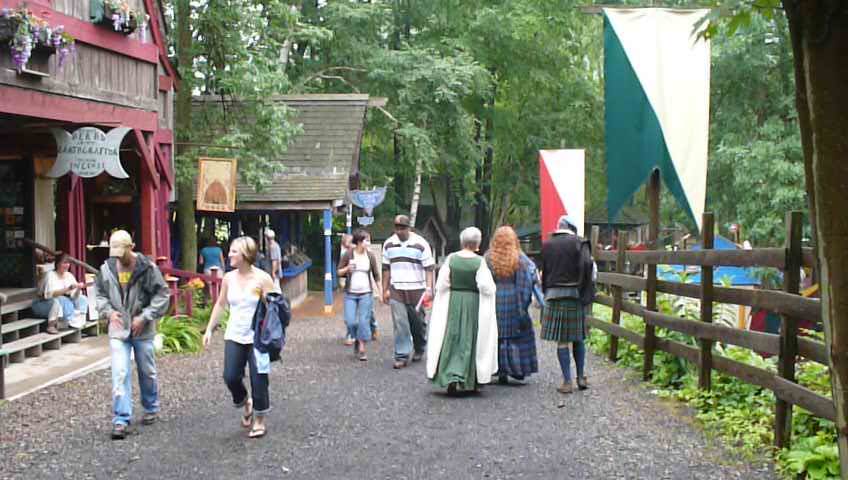 Scene from Sterling Renaissance Festival