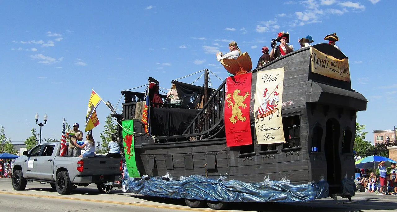 Utah Renaissance Faire in Mona, UT - festival grounds