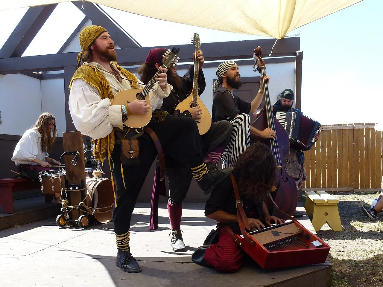 Washington Midsummer Renaissance Faire in Snohomish, WA - festival grounds
