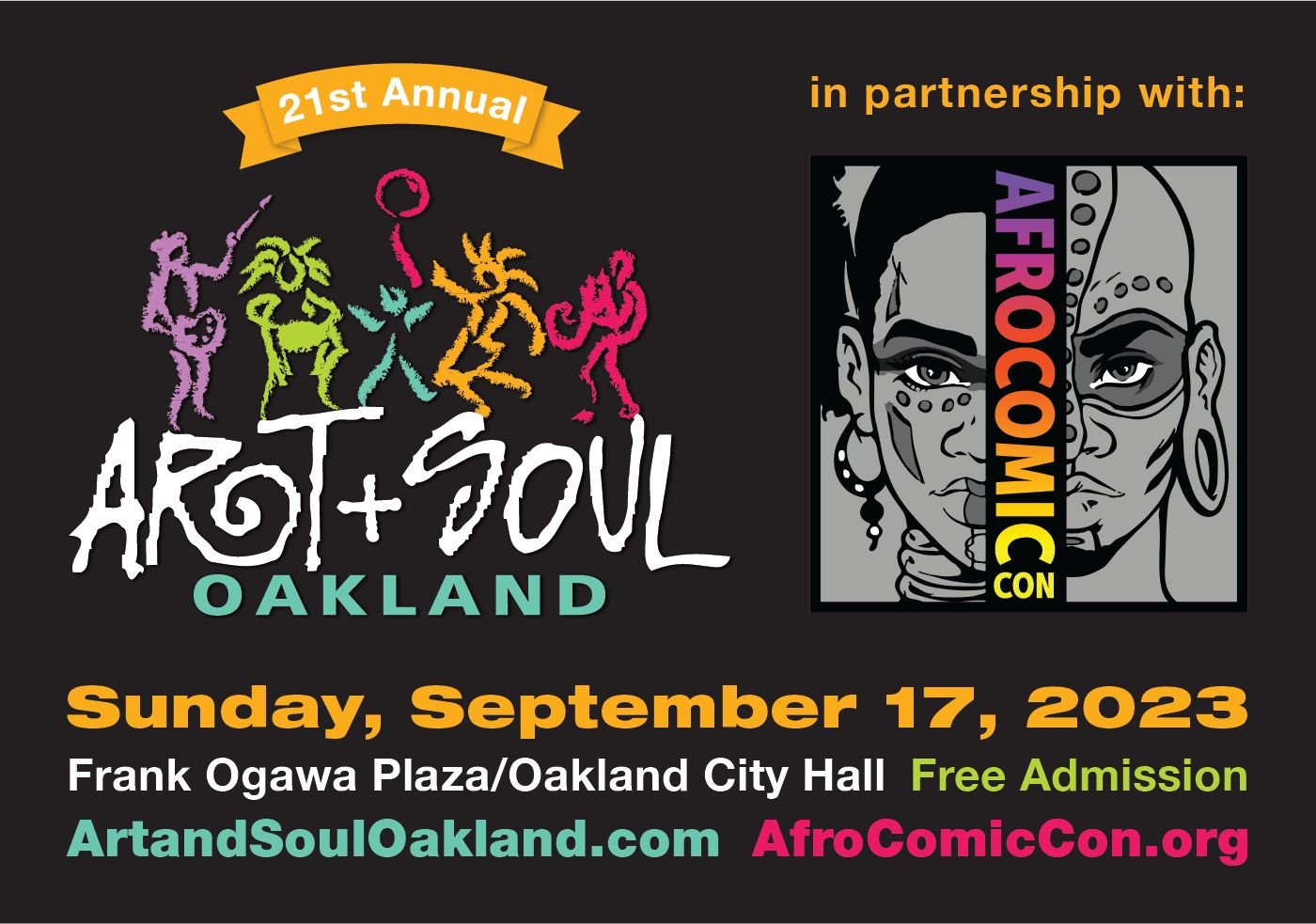 Art & Soul Oakland — official poster and event artwork