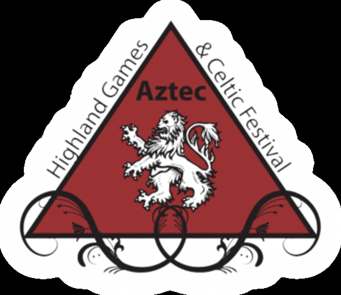 Aztec Highland Games & Celtic Festival, official poster and event artwork