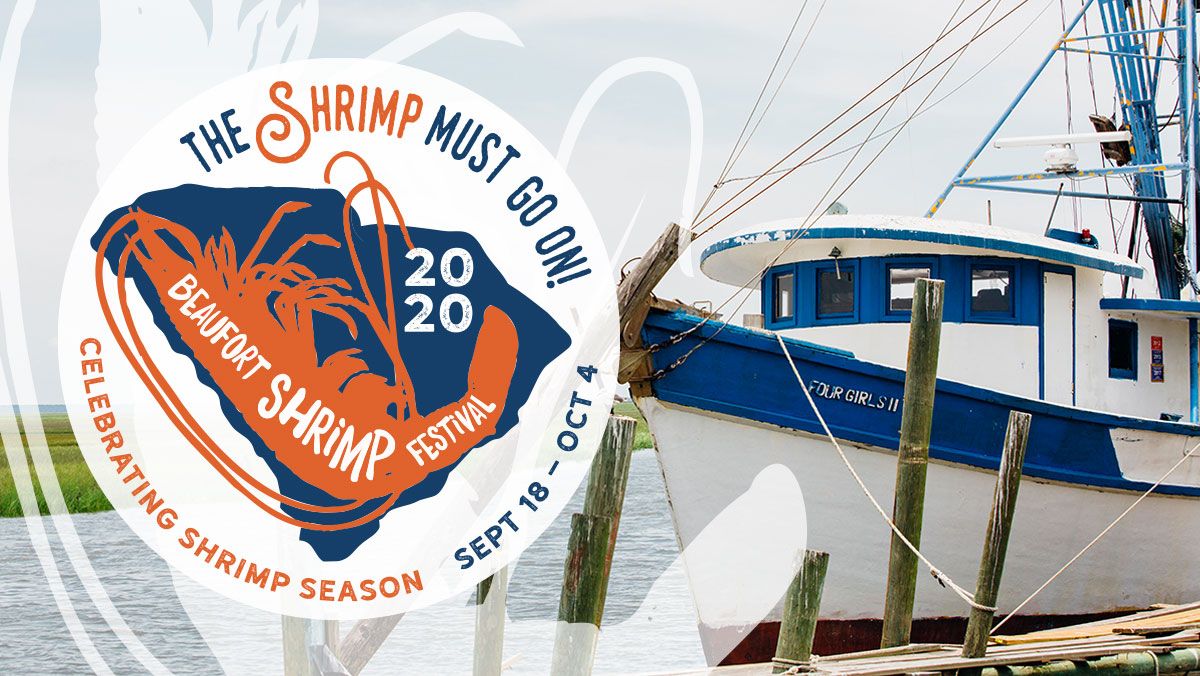 Beaufort Shrimp Festival, official poster and event artwork