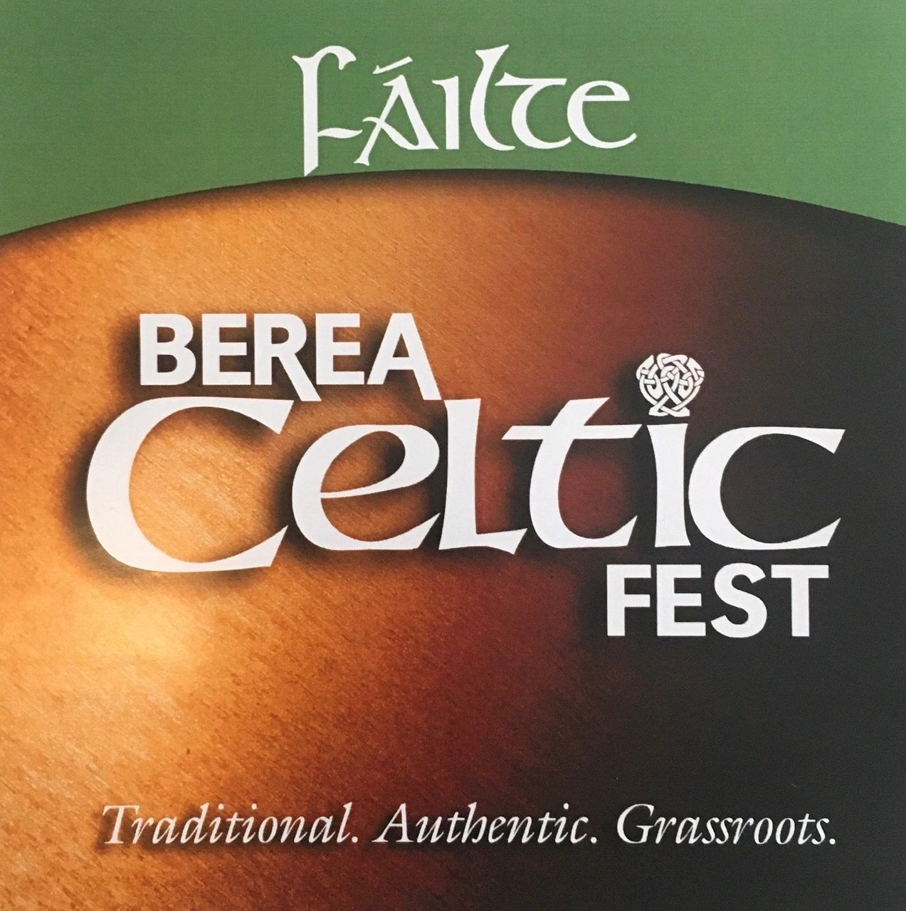 Berea Celtic Fest and Gathering, official poster and event artwork