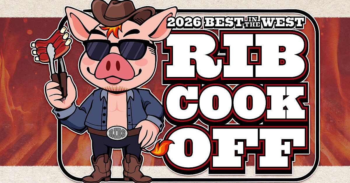 Best in the West Nugget Rib Cook-Off, official poster and event artwork