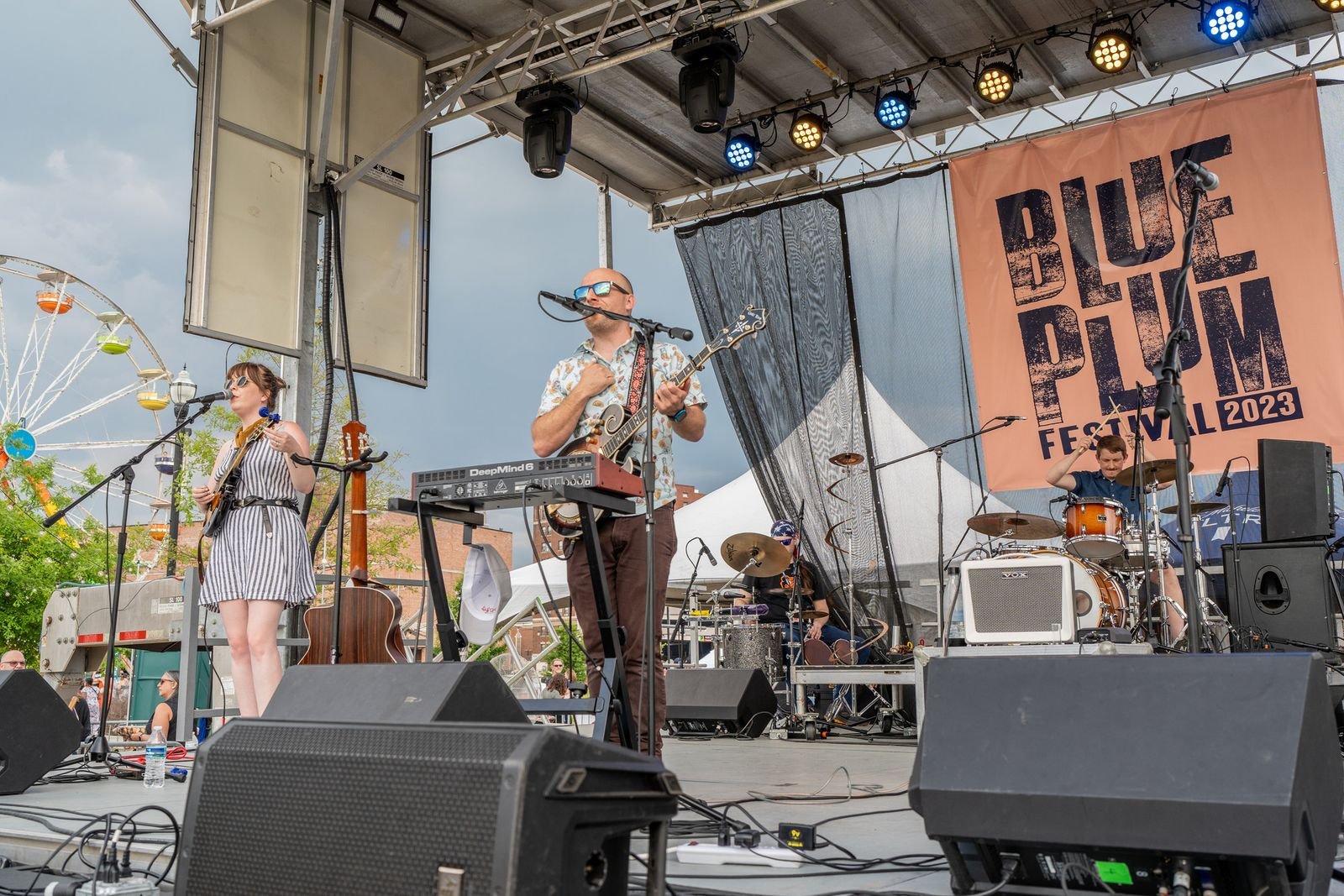Blue Plum Festival — official poster and event artwork