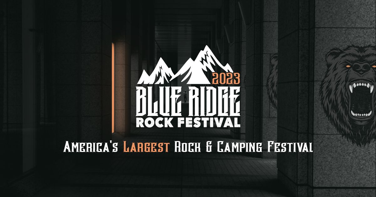 Blue Ridge Rock Festival, official poster and event artwork