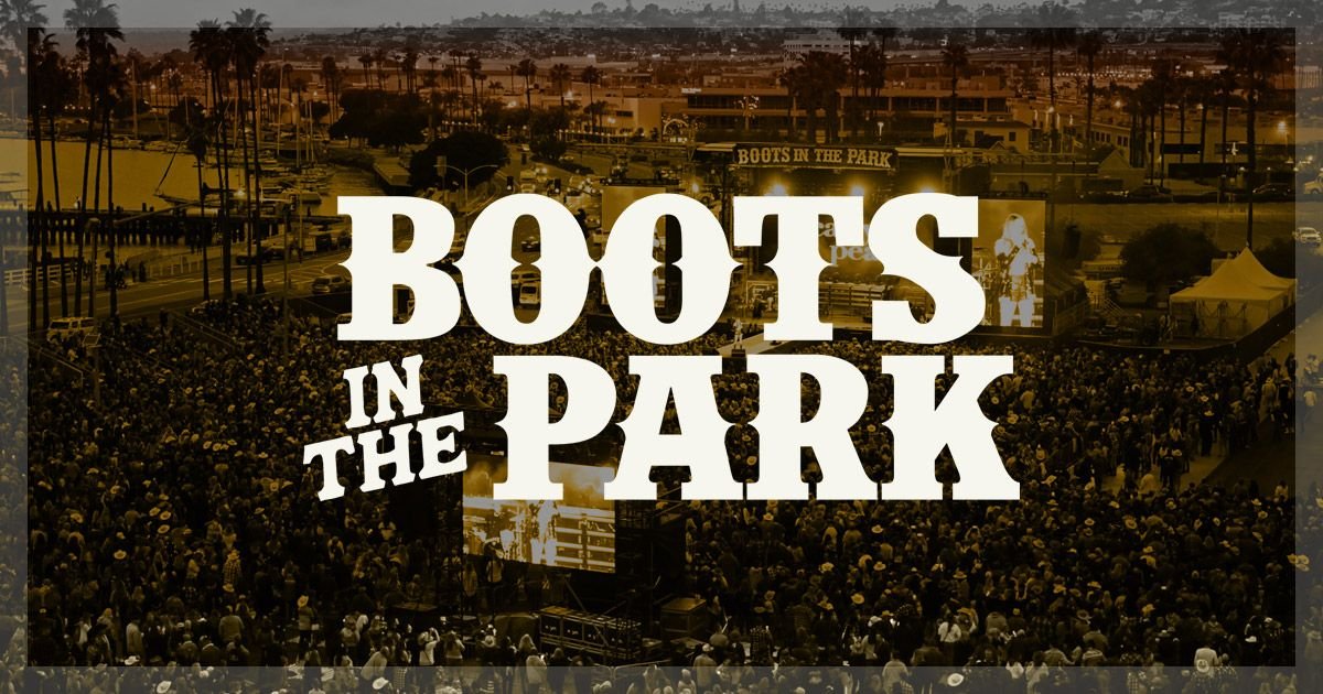 Boots in the Park (Gilbert) — official poster and event artwork