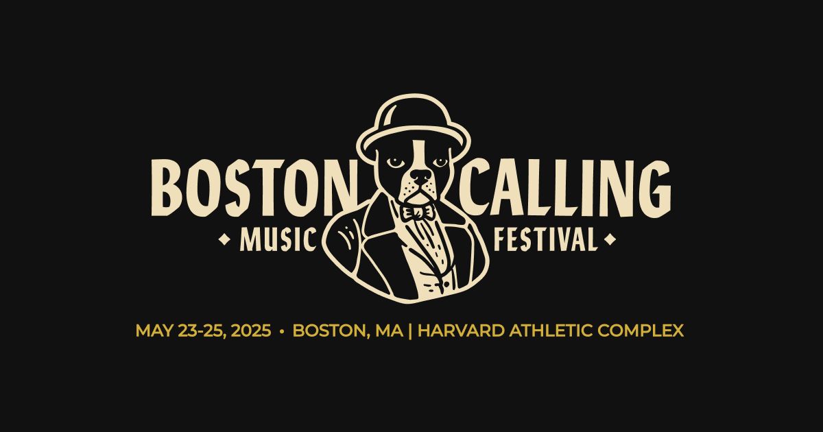 Boston Calling Music Festival, official poster and event artwork