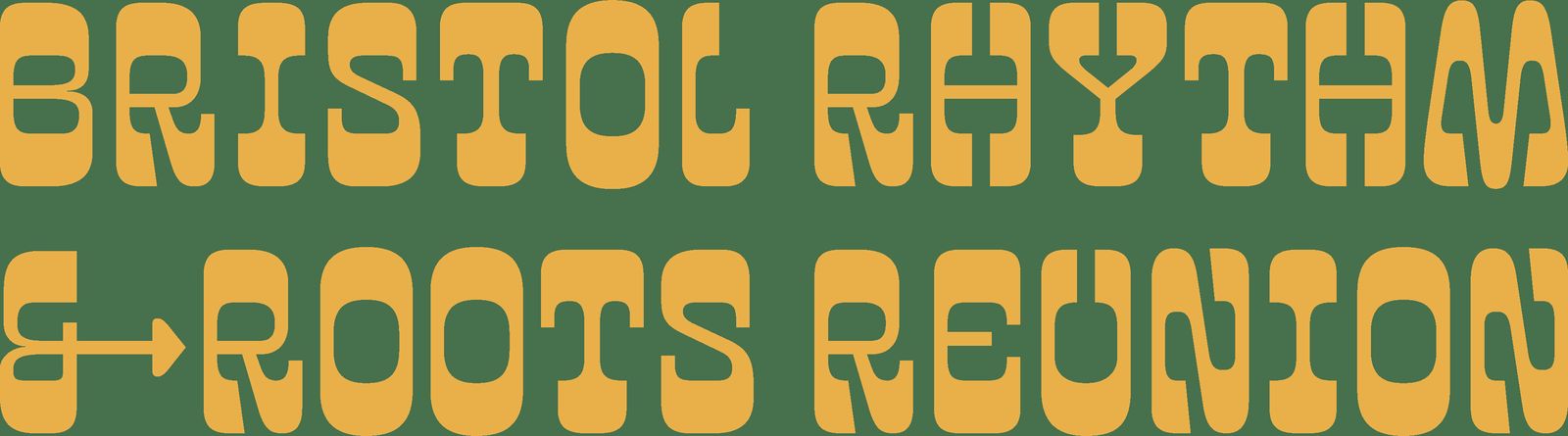 Bristol Rhythm & Roots Reunion, official poster and event artwork