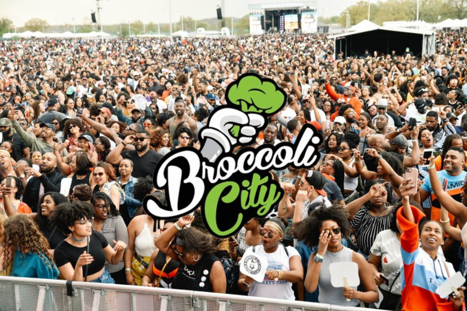 Broccoli City Festival, official poster and event artwork