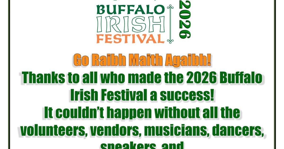 Buffalo Irish Festival, official poster and event artwork