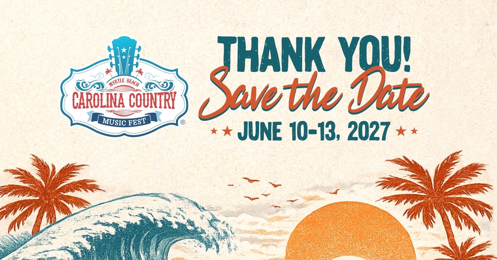 Carolina Country Music Fest — official poster and event artwork