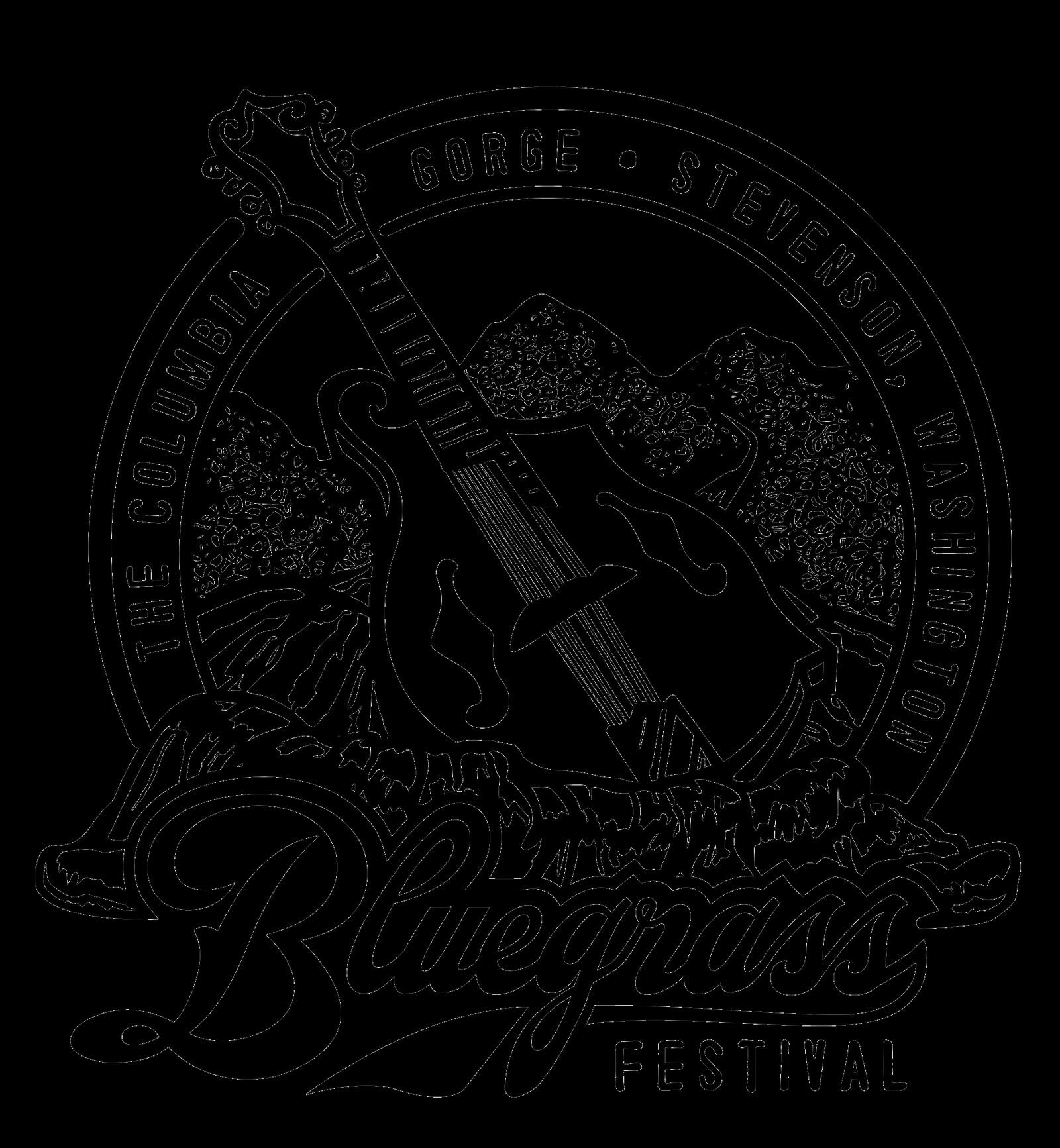 Columbia Gorge Bluegrass Festival — official poster and event artwork