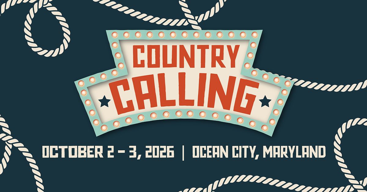 Country Calling Festival, official poster and event artwork