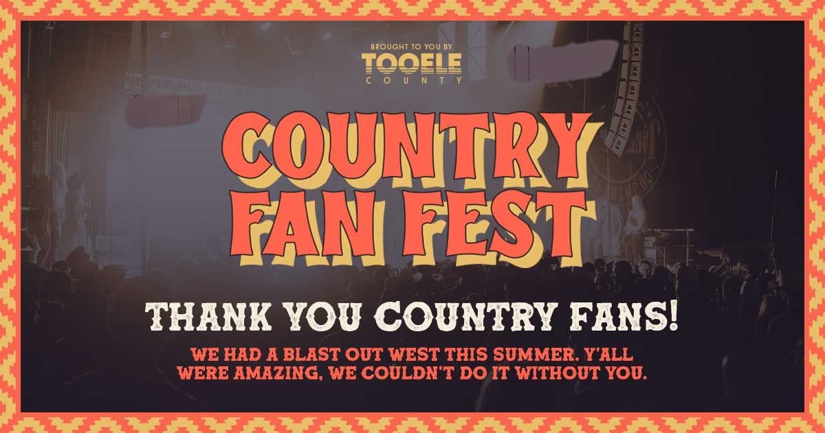 Country Fan Fest — official poster and event artwork