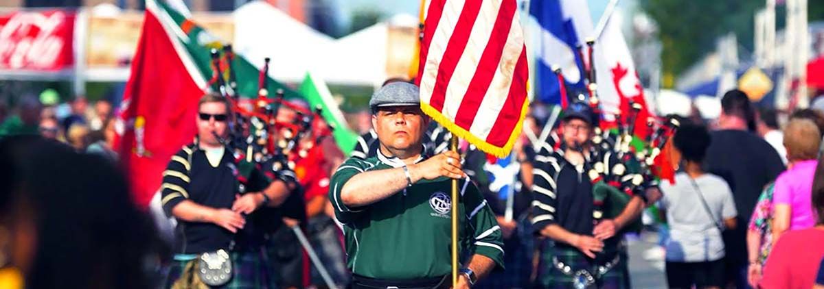 Dayton Celtic Festival, official poster and event artwork