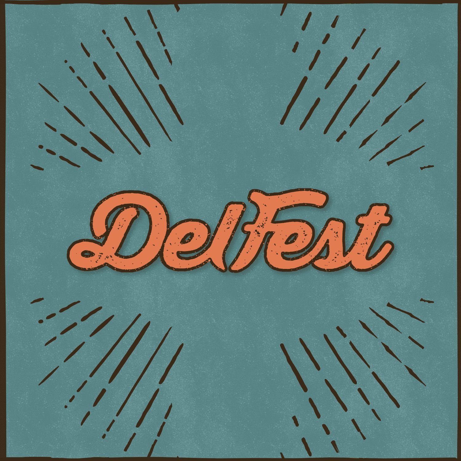 DelFest — official poster and event artwork