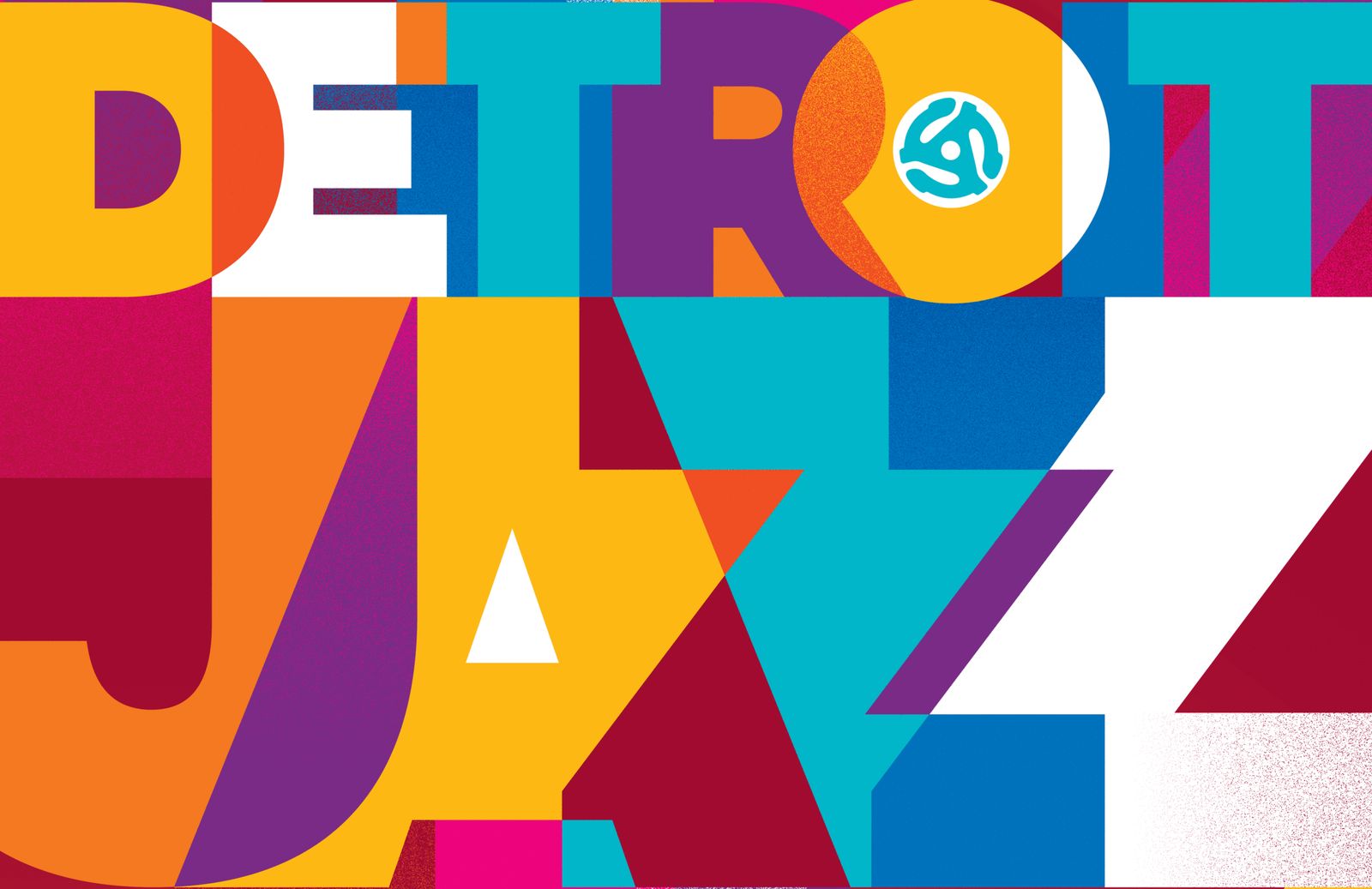 Detroit Jazz Festival, official poster and event artwork
