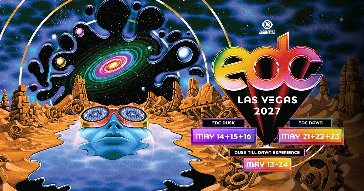 EDC Las Vegas, official poster and event artwork