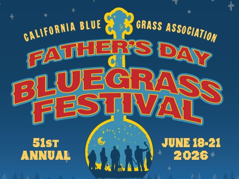 Father's Day Bluegrass Festival, official poster and event artwork