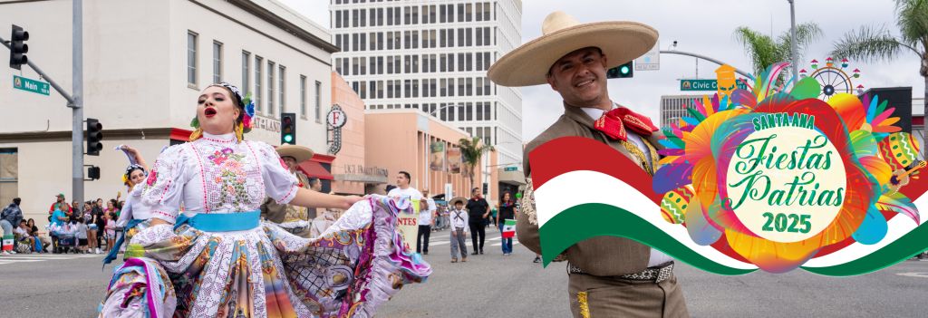 Fiestas Patrias (Santa Ana), official poster and event artwork