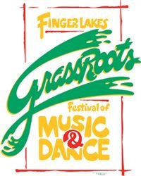 Finger Lakes GrassRoots Festival of Music & Dance — official poster and event artwork