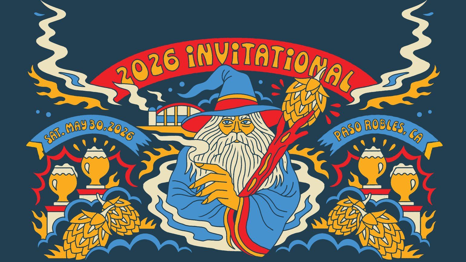 Firestone Walker Invitational Beer Fest, official poster and event artwork