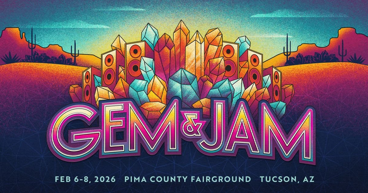 Gem & Jam — official poster and event artwork